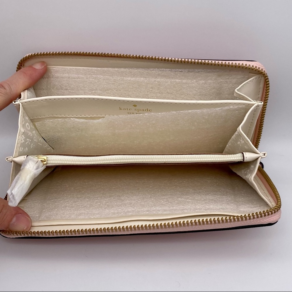 KATE SPADE Lacey Rosejade Wallet - WLRU1689 - Picture 4 of 6